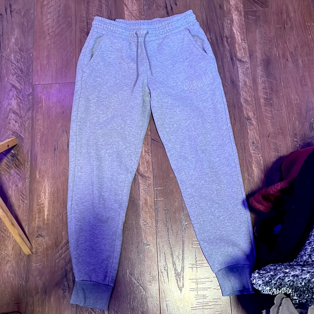 Grey Puma Sweatpants